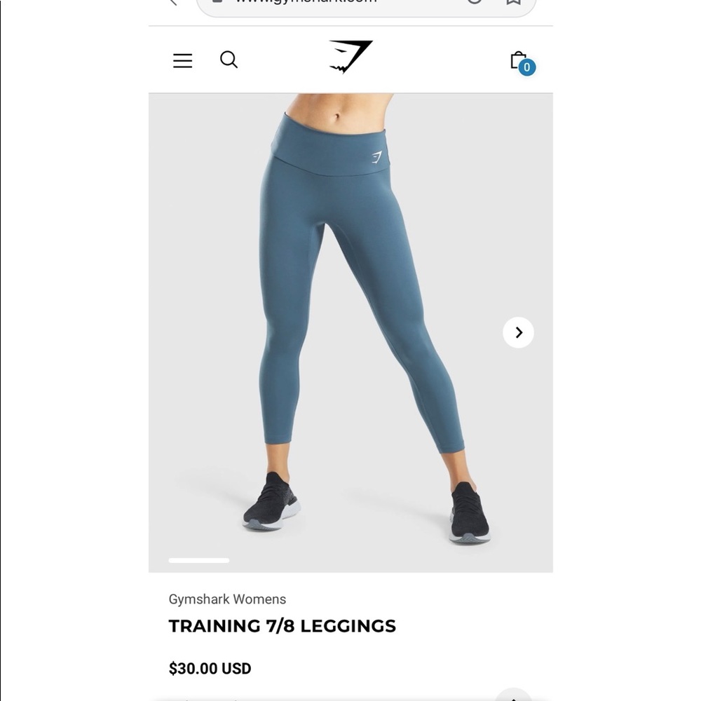 Gymshark Training 7/8 Leggings